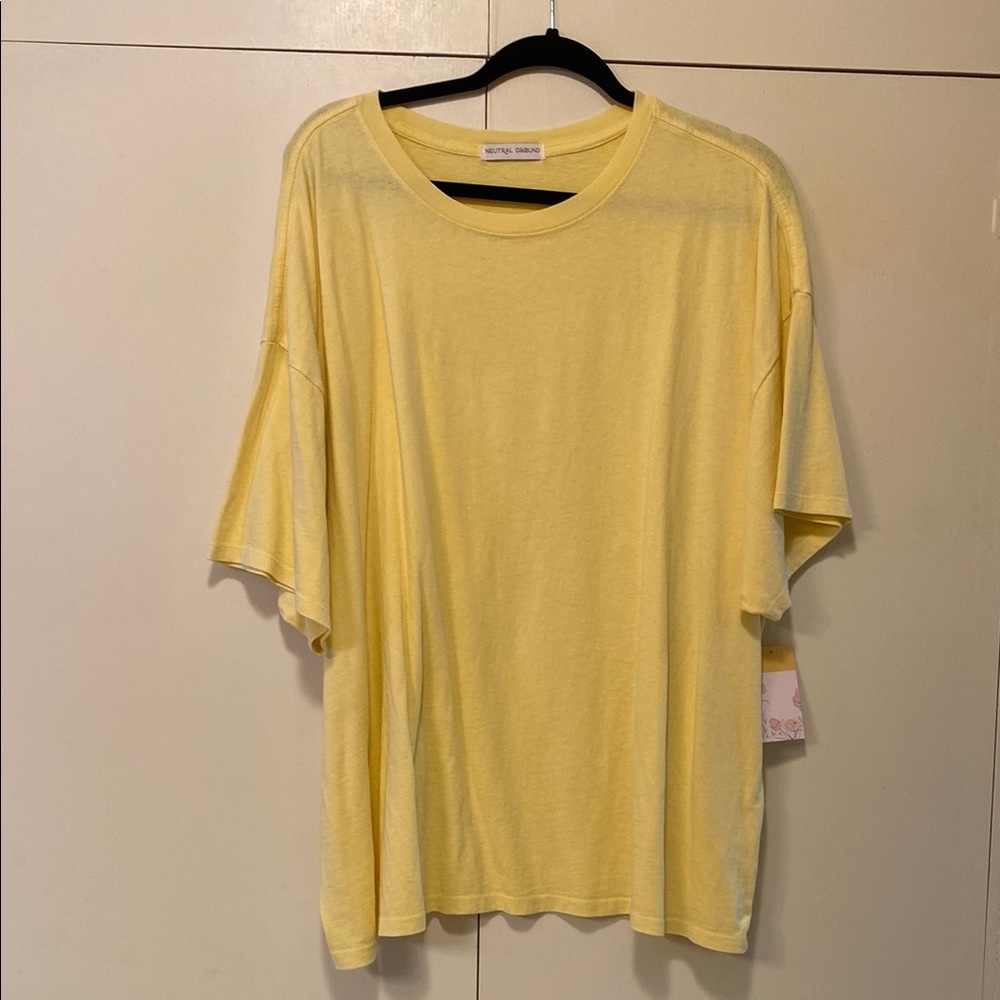 Yellow T-Shirt by Neutral Ground